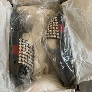 Gucci Rhinestone Slides